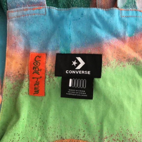 Small Multi Color Converse Overalls - Picture 2 of 3